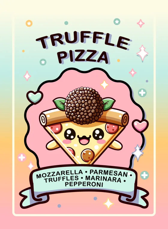Truffle Pizza dish card