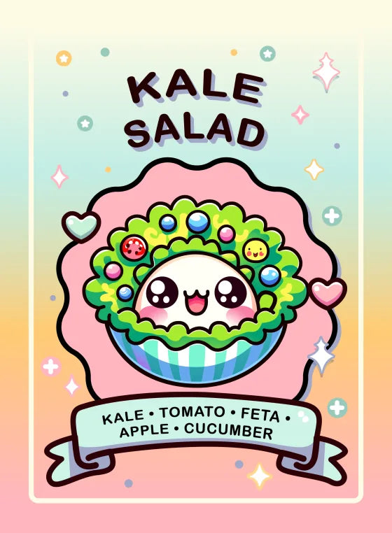 Kale Salad dish card